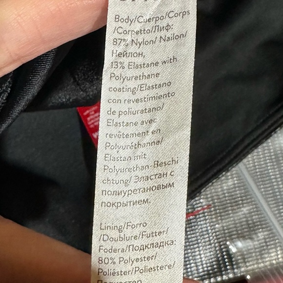 Spanx Black faux leather leggings - Picture 8 of 12